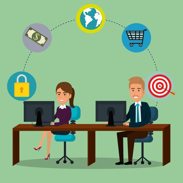 businesspeople-office-with-e-mail-marketing-icons_24877-51299