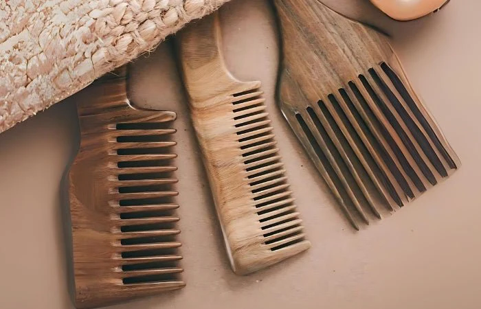 Wooden Hair Comb